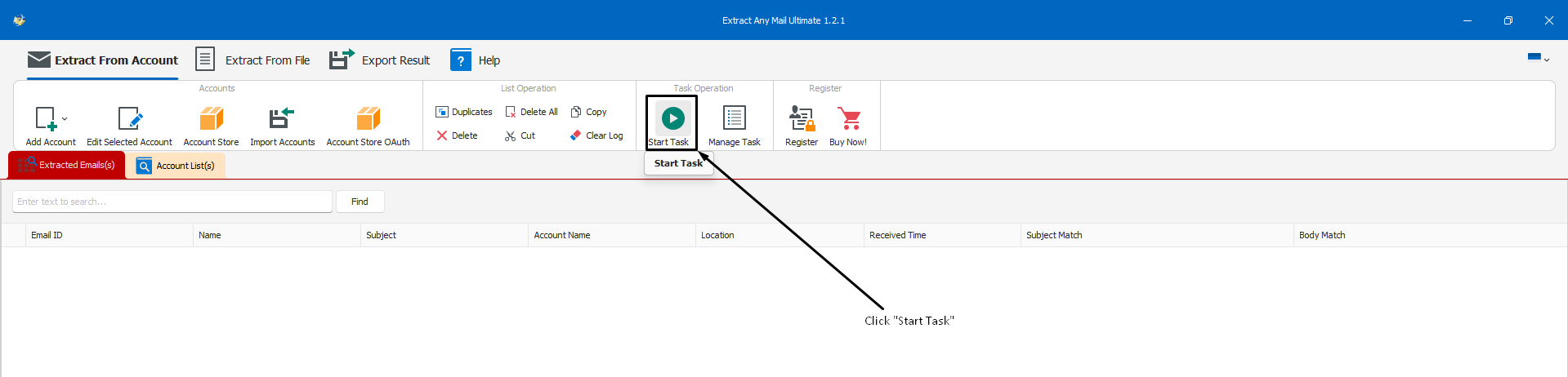 Start Task